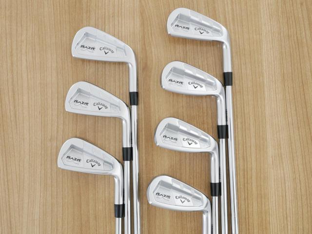 Iron set : Callaway : ชุดเหล็ก Callaway RAZR X Forged มีเหล็ก 4-Pw (7 ชิ้น) ก้านเหล็ก NS Pro 950 Flex S