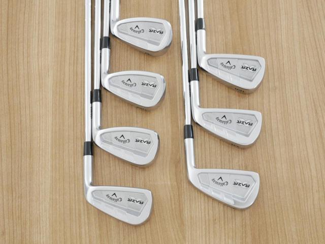 Iron set : Callaway : ชุดเหล็ก Callaway RAZR X Forged มีเหล็ก 4-Pw (7 ชิ้น) ก้านเหล็ก NS Pro 950 Flex S