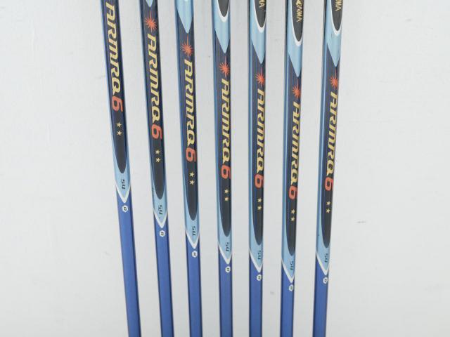 Iron set : Honma : ชุดเหล็ก Honma Beres IS-02 (หน้าเด้ง Forged) มีเหล็ก 6-11,Aw (7 ชิ้น เทียบเท่า 5-Pw,Aw) ก้าน ARMRQ 6 (54) Flex R (2 ดาว)