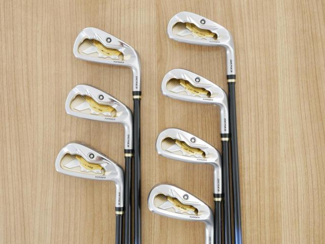 Iron set : Honma : ชุดเหล็ก Honma Beres IS-02 (หน้าเด้ง Forged) มีเหล็ก 6-11,Aw (7 ชิ้น เทียบเท่า 5-Pw,Aw) ก้าน ARMRQ 6 (54) Flex R (2 ดาว)