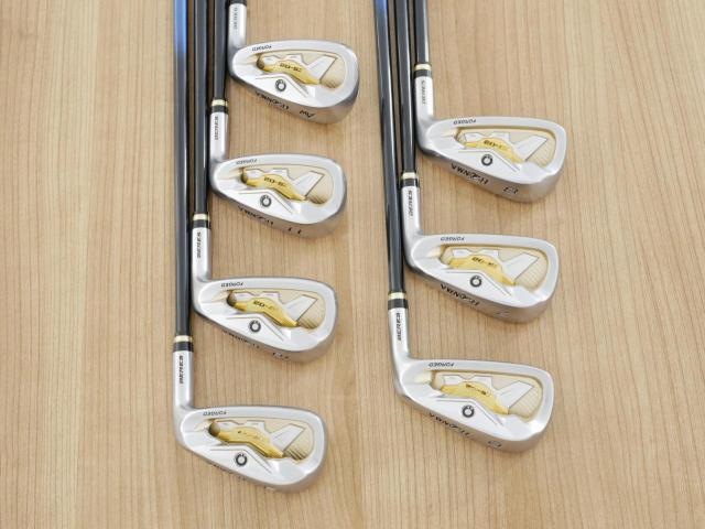 Iron set : Honma : ชุดเหล็ก Honma Beres IS-02 (หน้าเด้ง Forged) มีเหล็ก 6-11,Aw (7 ชิ้น เทียบเท่า 5-Pw,Aw) ก้าน ARMRQ 6 (54) Flex R (2 ดาว)