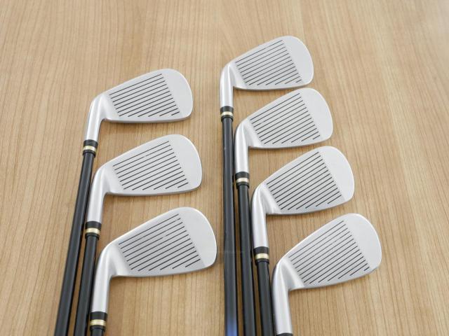 Iron set : Honma : ชุดเหล็ก Honma Beres IS-02 (หน้าเด้ง Forged) มีเหล็ก 6-11,Aw (7 ชิ้น เทียบเท่า 5-Pw,Aw) ก้าน ARMRQ 6 (54) Flex R (2 ดาว)