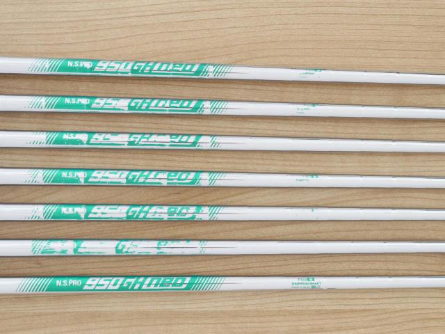 Iron set : PRGR : ชุดเหล็กกระเทย PRGR NEW Egg Forged (รุ่นปี 2020 ตีง่ายและไกลมากๆ เด้งสุดๆ COR 0.82) มีเหล็ก 6-Pw,Aw,As (7 ชิ้น) ก้านเหล็ก NS Pro 950 NEO Flex S