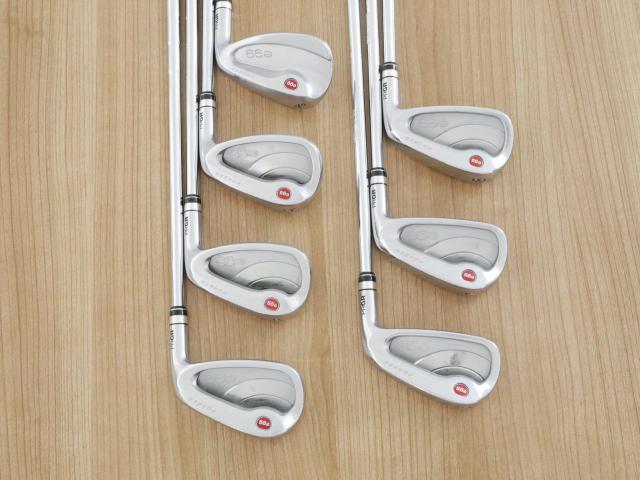Iron set : PRGR : ชุดเหล็กกระเทย PRGR NEW Egg Forged (รุ่นปี 2020 ตีง่ายและไกลมากๆ เด้งสุดๆ COR 0.82) มีเหล็ก 6-Pw,Aw,As (7 ชิ้น) ก้านเหล็ก NS Pro 950 NEO Flex S