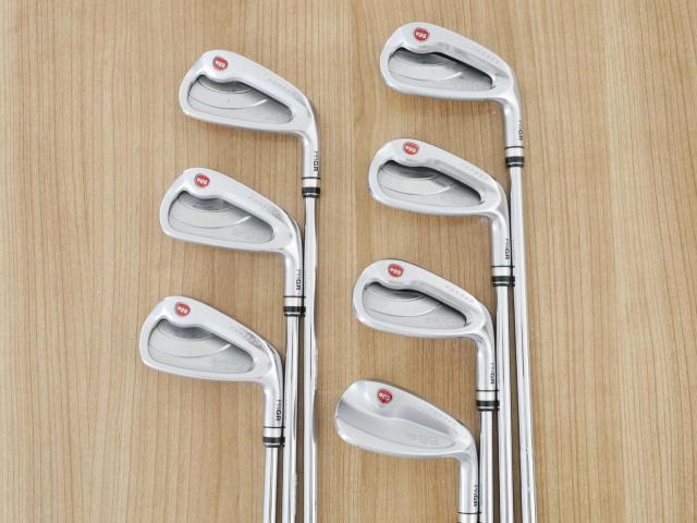 Iron set : PRGR : ชุดเหล็กกระเทย PRGR NEW Egg Forged (รุ่นปี 2020 ตีง่ายและไกลมากๆ เด้งสุดๆ COR 0.82) มีเหล็ก 6-Pw,Aw,As (7 ชิ้น) ก้านเหล็ก NS Pro 950 NEO Flex S