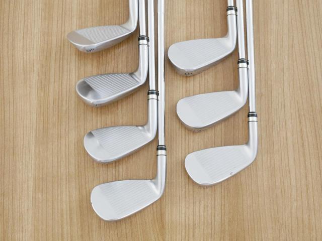 Iron set : PRGR : ชุดเหล็กกระเทย PRGR NEW Egg Forged (รุ่นปี 2020 ตีง่ายและไกลมากๆ เด้งสุดๆ COR 0.82) มีเหล็ก 6-Pw,Aw,As (7 ชิ้น) ก้านเหล็ก NS Pro 950 NEO Flex S