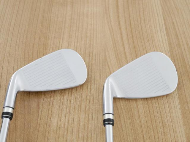 Iron set : PRGR : ชุดเหล็กกระเทย PRGR NEW Egg Forged (รุ่นปี 2020 ตีง่ายและไกลมากๆ เด้งสุดๆ COR 0.82) มีเหล็ก 6-Pw,Aw,As (7 ชิ้น) ก้านเหล็ก NS Pro 950 NEO Flex S