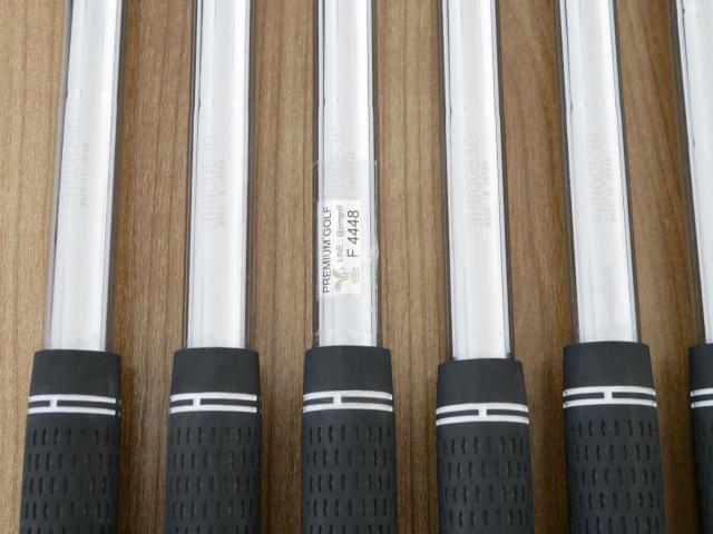 Iron set : PRGR : ชุดเหล็กกระเทย PRGR NEW Egg Forged (รุ่นปี 2020 ตีง่ายและไกลมากๆ เด้งสุดๆ COR 0.82) มีเหล็ก 6-Pw,Aw,As (7 ชิ้น) ก้านเหล็ก NS Pro 950 NEO Flex S