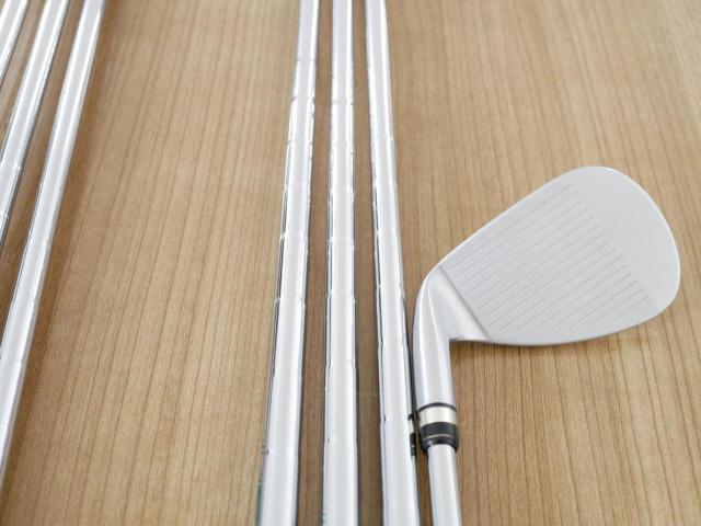 Iron set : PRGR : ชุดเหล็กกระเทย PRGR NEW Egg Forged (รุ่นปี 2020 ตีง่ายและไกลมากๆ เด้งสุดๆ COR 0.82) มีเหล็ก 6-Pw,Aw,As (7 ชิ้น) ก้านเหล็ก NS Pro 950 NEO Flex S