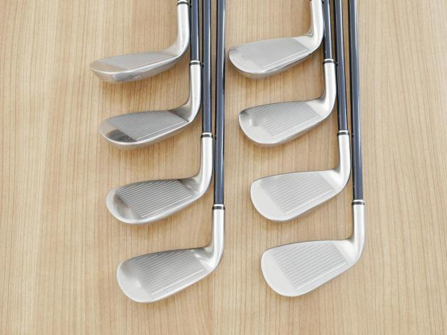 Iron set : XXIO : ชุดเหล็ก XXIO Impact Power Matching 5 มีเหล็ก 5-Pw,Aw,Sw (8 ชิ้น) ก้านกราไฟต์ MP-500 Flex R