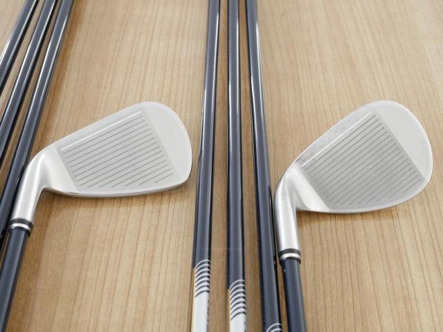 Iron set : XXIO : ชุดเหล็ก XXIO Impact Power Matching 5 มีเหล็ก 5-Pw,Aw,Sw (8 ชิ้น) ก้านกราไฟต์ MP-500 Flex R