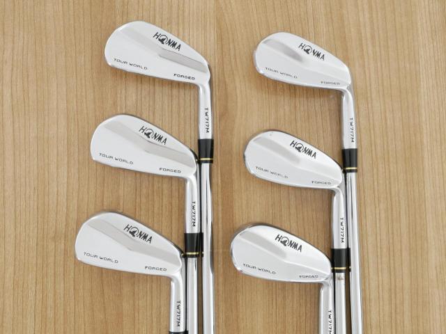 Iron set : Honma : ชุดเหล็ก Honma Tour World TW717M (Forged) มีเหล็ก 5-10 (6 ชิ้น) ก้านเหล็ก NS Pro Modus 120 Flex S