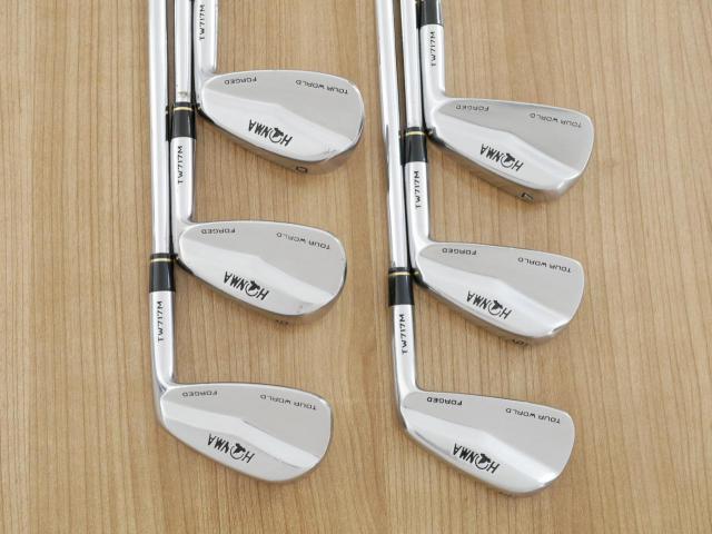 Iron set : Honma : ชุดเหล็ก Honma Tour World TW717M (Forged) มีเหล็ก 5-10 (6 ชิ้น) ก้านเหล็ก NS Pro Modus 120 Flex S