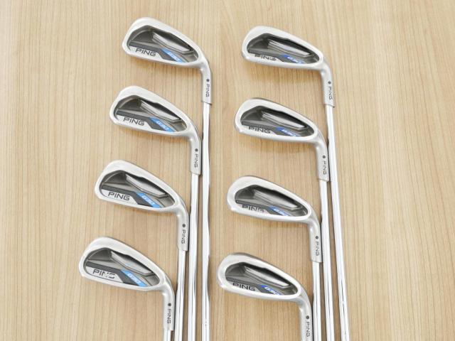Iron set : Ping : ชุดเหล็ก Ping G30 (ตีง่ายมาก) มีเหล็ก 4-Pw,Aw (8 ชิ้น) ก้านเหล็ก Ping CFS Flex R