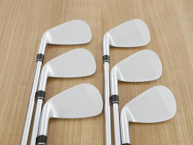 Iron set : PRGR : ชุดเหล็ก PRGR 01 Forged (Titanium Core ปี 2021) มีเหล็ก 5-Pw (6 ชิ้น) ก้านเหล็ก NS Pro 950 Flex S