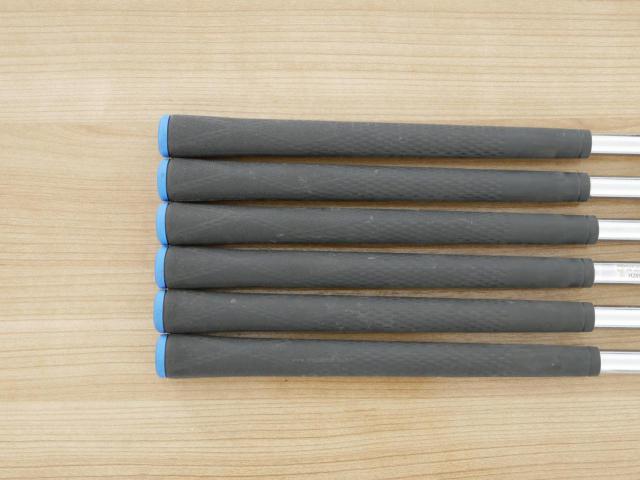 Iron set : PRGR : ชุดเหล็ก PRGR 01 Forged (Titanium Core ปี 2021) มีเหล็ก 5-Pw (6 ชิ้น) ก้านเหล็ก NS Pro 950 Flex S