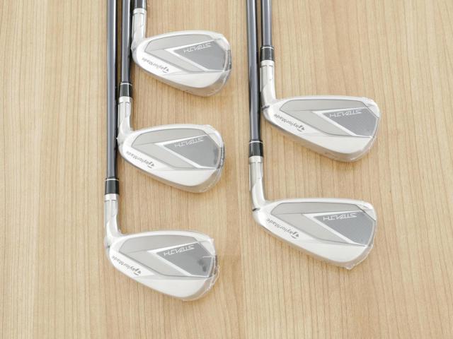 Iron set : Taylormade : **ของใหม่ ยังไม่แกะพลาสติก** ชุดเหล็ก Taylormade Stealth (ออกปี 2022 Japan Spec.) มีเหล็ก 6-Pw (5 ชิ้น) ก้านกราไฟต์ Mitsubishi Tensei TM60 Flex R