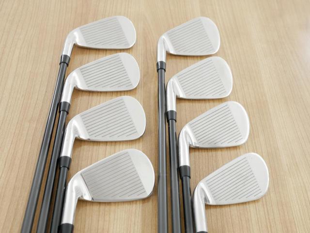 Iron set : Callaway : ชุดเหล็ก Callaway Paradym Ai Smoke HL (ออกปี 2024 ตีง่ายมาก ไกล Japan Spec.) มีเหล็ก 6-Pw,Aw,Gw,Sw (8 ชิ้น) ก้านกราไฟต์ Mitsubishi TENSEI 50 Flex R