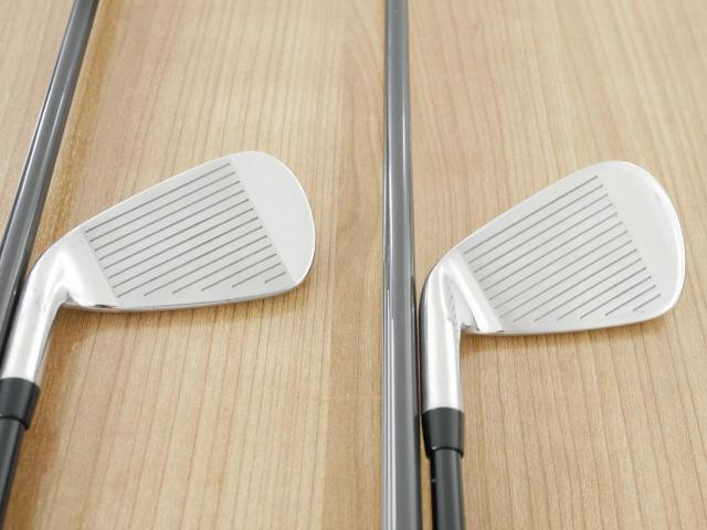 Iron set : Callaway : ชุดเหล็ก Callaway Paradym Ai Smoke HL (ออกปี 2024 ตีง่ายมาก ไกล Japan Spec.) มีเหล็ก 6-Pw,Aw,Gw,Sw (8 ชิ้น) ก้านกราไฟต์ Mitsubishi TENSEI 50 Flex R