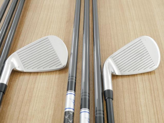 Iron set : Callaway : ชุดเหล็ก Callaway Paradym Ai Smoke HL (ออกปี 2024 ตีง่ายมาก ไกล Japan Spec.) มีเหล็ก 6-Pw,Aw,Gw,Sw (8 ชิ้น) ก้านกราไฟต์ Mitsubishi TENSEI 50 Flex R