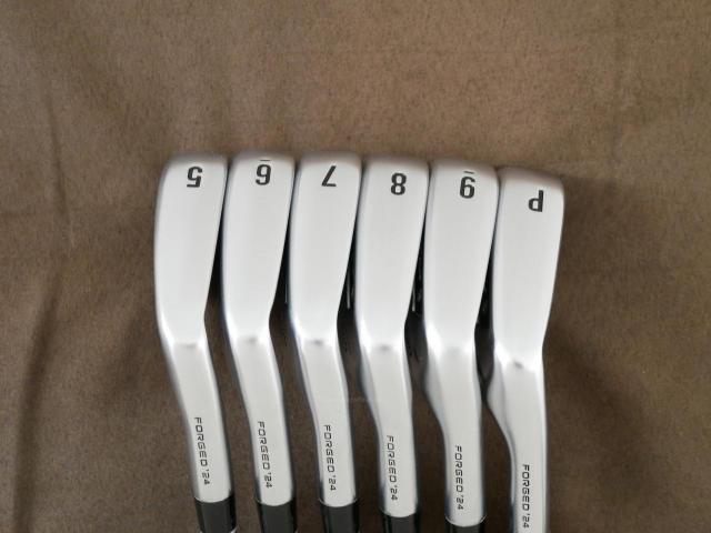 Iron set : Callaway : ชุดเหล็ก Callaway APEX Pro Forged (ออกปี 2024) มีเหล็ก 5-Pw (6 ชิ้น) ก้านเหล็ก NS Pro Modus 120 Flex S