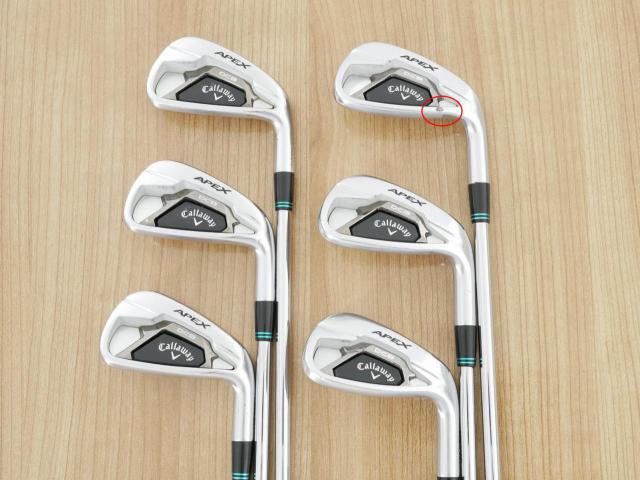 Iron set : Callaway : **มีตำหนิ** ชุดเหล็ก Callaway APEX DCB Forged (ปี 2022) มีเหล็ก 5-Pw (6 ชิ้น) ก้านเหล็ก NS Pro 850 Neo Flex S