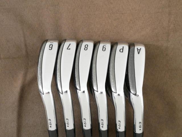 Iron set : Callaway : ชุดเหล็ก Callaway EPIC Forged Star (รุ่นท้อปสุด ปี 2020 ตีไกลกว่าปกติ 2 เบอร์) มีเหล็ก 6-Pw,Aw (6 ชิ้น) ก้านเหล็ก NS Pro 950 NEO Flex S