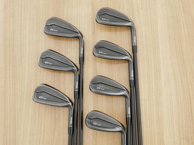 Iron set : Ping : ชุดเหล็ก Ping G710 (ปี 2021 Japan Spec. ใบใหญ่ ง่ายที่สุด ไกลที่สุดของ Ping) มีเหล็ก 5-Pw,Aw (7 ชิ้น) ก้านกราไฟต์ Ping ALTA Distanza 40 Flex R