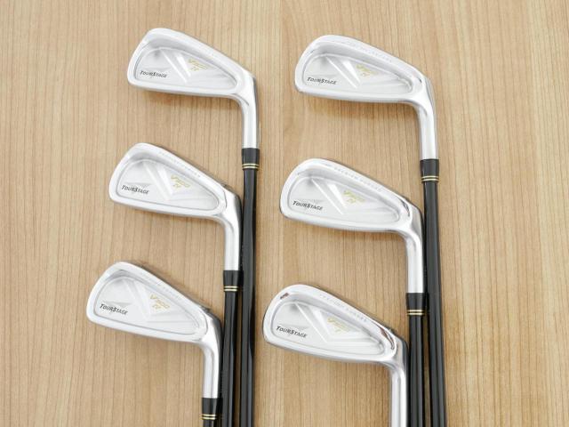 Iron set : Tourstage : ชุดเหล็ก Tourstage V300 IV (Forged) มีเหล็ก 5-Pw (6 ชิ้น) ก้านกราไฟต์ Flex R