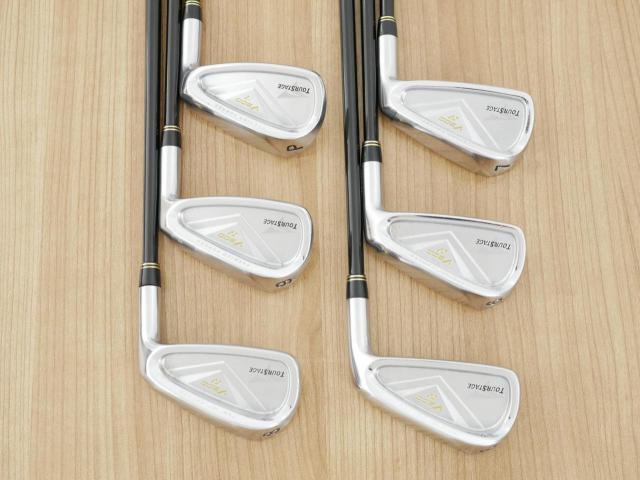 Iron set : Tourstage : ชุดเหล็ก Tourstage V300 IV (Forged) มีเหล็ก 5-Pw (6 ชิ้น) ก้านกราไฟต์ Flex R