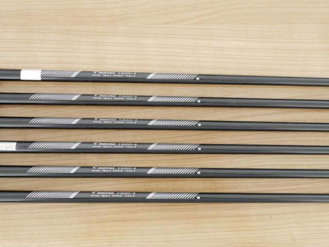 Iron set : Tourstage : ชุดเหล็ก Tourstage V300 IV (Forged) มีเหล็ก 5-Pw (6 ชิ้น) ก้านกราไฟต์ Flex R