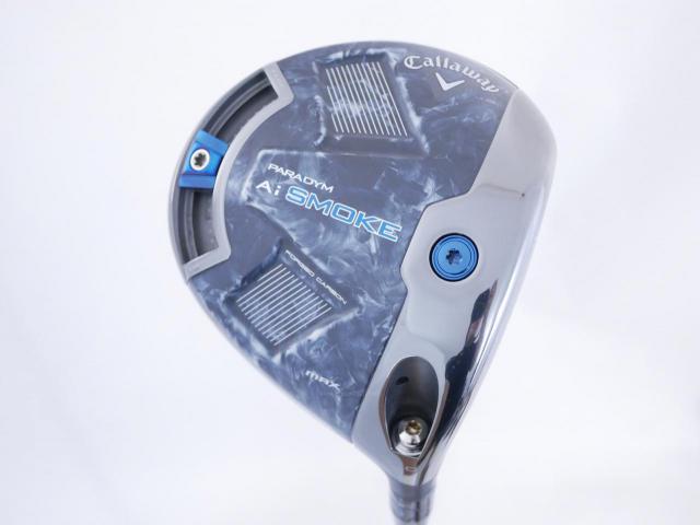 Driver : Callaway : ไดรเวอร์ Callaway Paradym Ai SMOKE MAX (รุ่นปี 2024 Japan Spec.) Loft 9 (ปรับได้) ก้าน Mitsubishi TENSEI 50 Flex R
