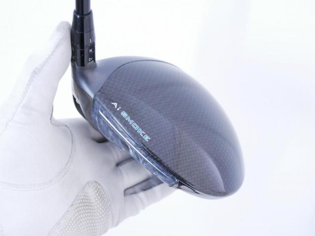 Driver : Callaway : ไดรเวอร์ Callaway Paradym Ai SMOKE MAX (รุ่นปี 2024 Japan Spec.) Loft 9 (ปรับได้) ก้าน Mitsubishi TENSEI 50 Flex R
