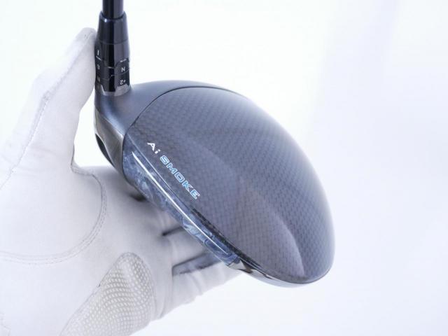Driver : Callaway : ไดรเวอร์ Callaway Paradym Ai SMOKE MAX (รุ่นปี 2024 Japan Spec.) Loft 10.5 (ปรับได้) ก้าน Mitsubishi TENSEI 50 Flex S