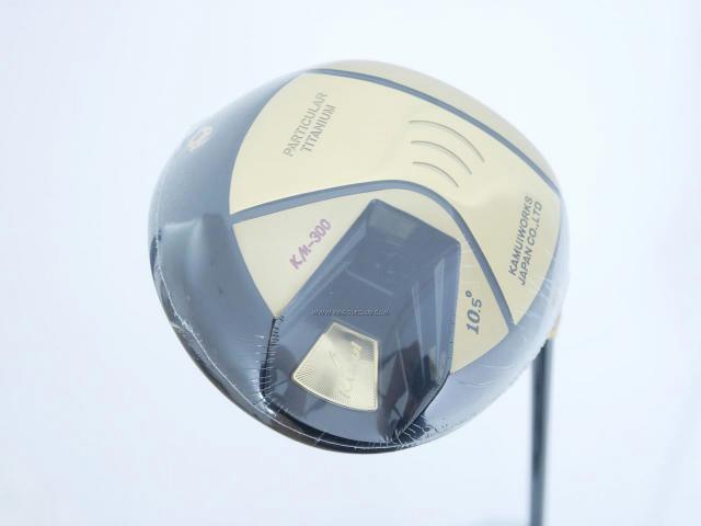 Driver : Kamuiworks : **ของใหม่ ยังไม่แกะพลาสติก** Kamuiworks KM-300 Gold (ปี 2018 หน้าเด้งเกินกฏ มีสปริงข้างใน) Loft 10.5 ก้าน Fujikura Double Kick Flex S