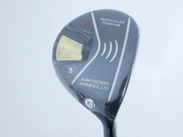 Fairway Wood : Kamui : **ของใหม่ ยังไม่แกะพลาสติก** หัวไม้ 3 Kamuiworks KM-300 (หน้าเด้ง มีสปริงข้างใน หายากมาก) Loft 15 ก้าน Fujikura Double Kick Flex S