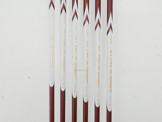 Iron set : Honma : ชุดเหล็ก Honma AMAZING Spec (หน้าเด้ง โกงองศาสุดๆ ไกลที่สุด) มีเหล็ก 6-11 (6 ชิ้น) ก้านกราไฟต์ Flex R