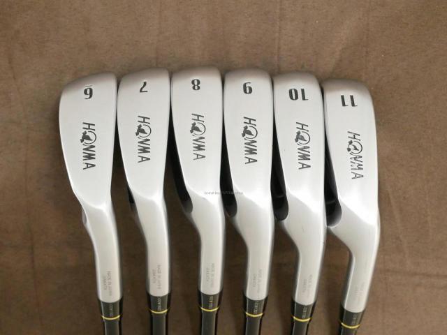 Iron set : Honma : ชุดเหล็ก Honma AMAZING Spec (หน้าเด้ง โกงองศาสุดๆ ไกลที่สุด) มีเหล็ก 6-11 (6 ชิ้น) ก้านกราไฟต์ Flex R