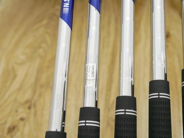 Iron set : Bridgestone : ชุดเหล็ก Bridgestone Tour B JGR HF1 Forged (รุ่นปี 2018 ตีไกลกว่าปกติ 2 เบอร์) มีเหล็ก 7-P1,P2,Aw,Sw (7 ชิ้น) ก้านเหล็ก NS Pro Zelos 8 Flex R