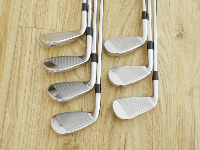 Iron set : Bridgestone : ชุดเหล็ก Bridgestone Tour B JGR HF1 Forged (รุ่นปี 2018 ตีไกลกว่าปกติ 2 เบอร์) มีเหล็ก 7-P1,P2,Aw,Sw (7 ชิ้น) ก้านเหล็ก NS Pro Zelos 8 Flex R