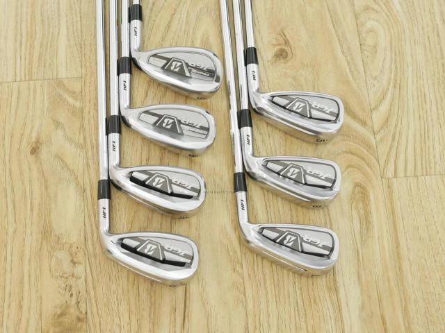 Iron set : Bridgestone : ชุดเหล็ก Bridgestone Tour B JGR HF1 Forged (รุ่นปี 2018 ตีไกลกว่าปกติ 2 เบอร์) มีเหล็ก 7-P1,P2,Aw,Sw (7 ชิ้น) ก้านเหล็ก NS Pro Zelos 8 Flex R