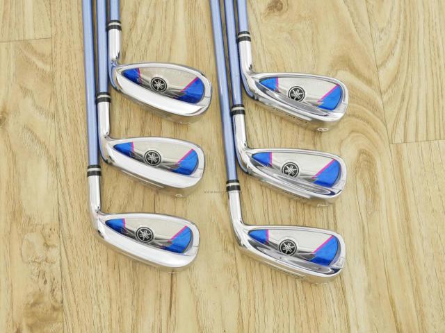 Lady club : All : ชุดเหล็ก Yamaha Inpres UD+2 (ปี 2018 ตีไกลที่สุด ไกลกว่าเหล็กทั่วไป 2 เบอร์) มีเหล็ก 6-Pw,Sw (6 ชิ้น) ก้านกราไฟต์ Flex R (Lady)