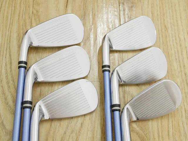 Lady club : All : ชุดเหล็ก Yamaha Inpres UD+2 (ปี 2018 ตีไกลที่สุด ไกลกว่าเหล็กทั่วไป 2 เบอร์) มีเหล็ก 6-Pw,Sw (6 ชิ้น) ก้านกราไฟต์ Flex R (Lady)