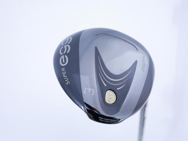Fairway Wood : PRGR : หัวไม้ 3 PRGR Super Egg (รุ่นปี 2023 หน้าเด้งเกินกฏ COR 0.84 หายากมาก) Loft 15 ก้าน M-40 Flex SR