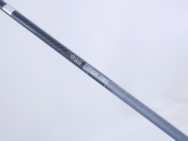 Fairway Wood : PRGR : หัวไม้ 3 PRGR Super Egg (รุ่นปี 2023 หน้าเด้งเกินกฏ COR 0.84 หายากมาก) Loft 15 ก้าน M-40 Flex SR