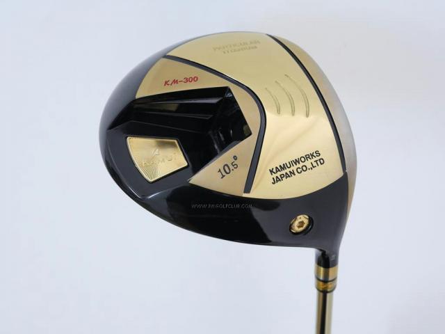 Driver : Kamuiworks : Kamuiworks KM-300 Gold (ออกปี 2018 หน้าเด้งเกินกฏ มีสปริงข้างใน) Loft 10.5 ก้าน Fujikura Dodecagon Flex R