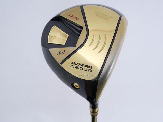 Driver : Kamuiworks : Kamuiworks KM-300 Gold (ออกปี 2018 หน้าเด้งเกินกฏ มีสปริงข้างใน) Loft 10.5 ก้าน Fujikura Dodecagon Flex R