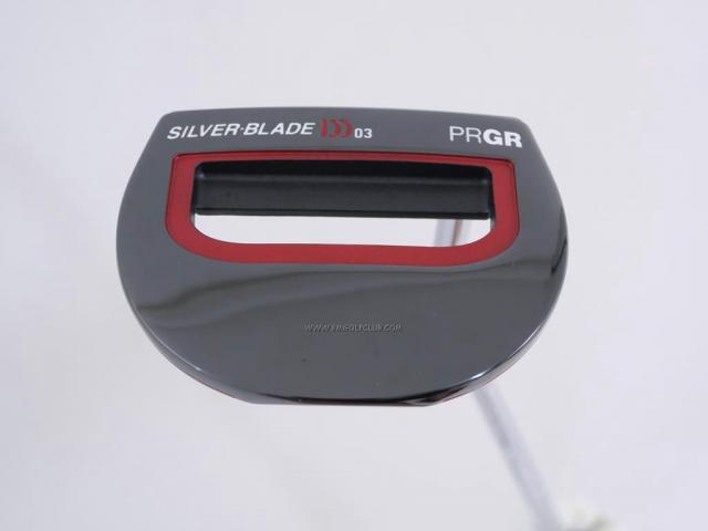 Putter : All : พัตเตอร์ PRGR Silver-Blade DD 03 (Mallet) ยาว 34 นิ้ว