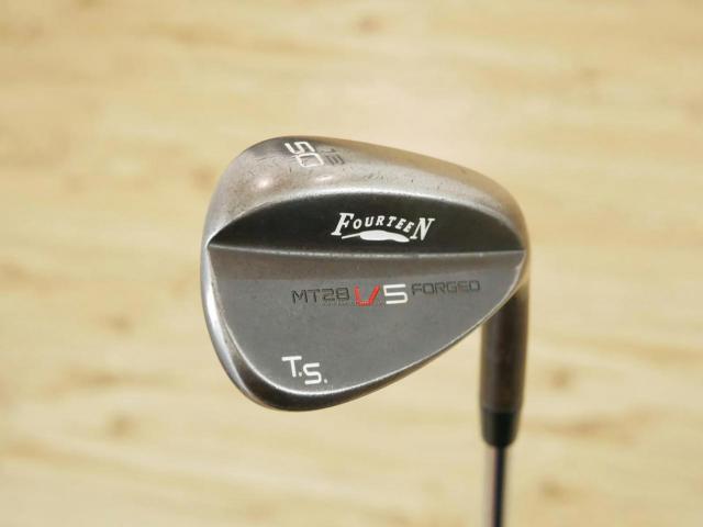 Wedge : Fourteen : Wedge Fourteen MT-28 V5 Forged Loft 50 ก้านเหล็ก Dynamic Gold S200