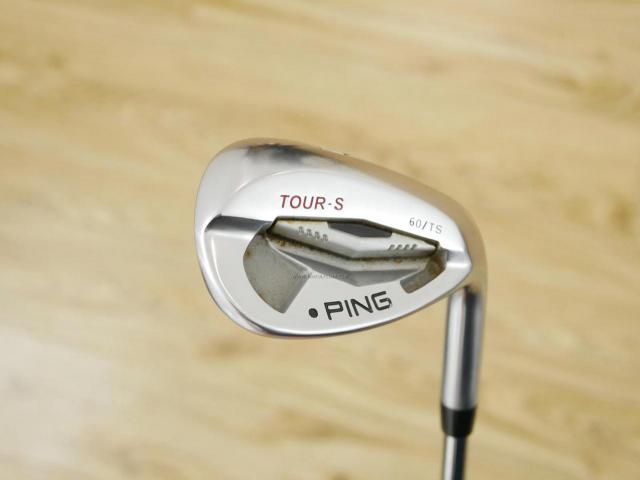 Wedge : Other : Wedge Ping Tour-S Loft 60 ก้านเหล็ก KBS Tour Flex S